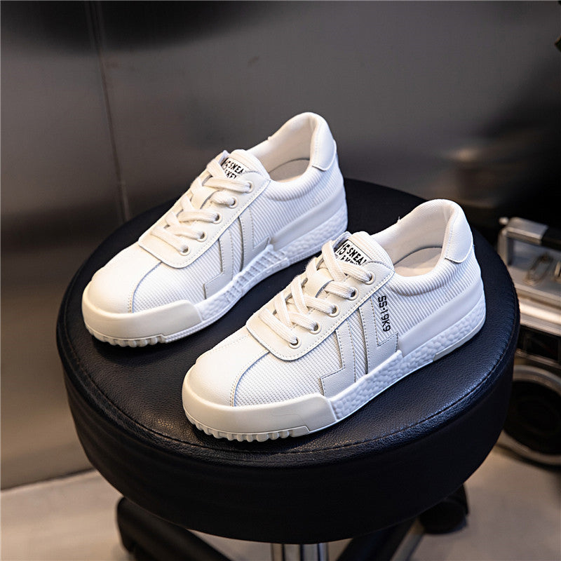 Women's Spring Genuine Flat Sports Low-cut Breathable Casual Shoes