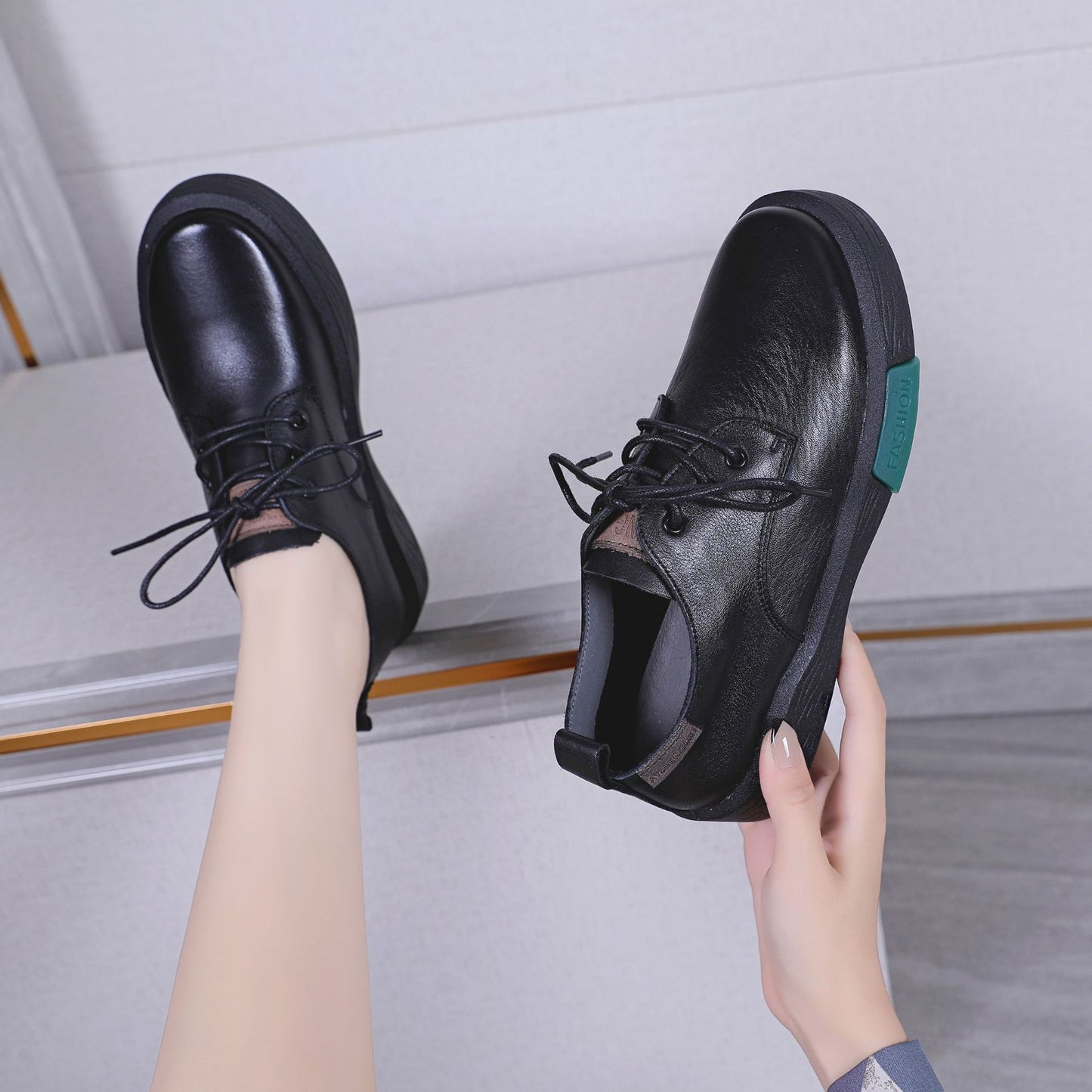 Women's Shu High-cut Mori Pumps Breathable Comfortable Shallow Women's Casual Shoes