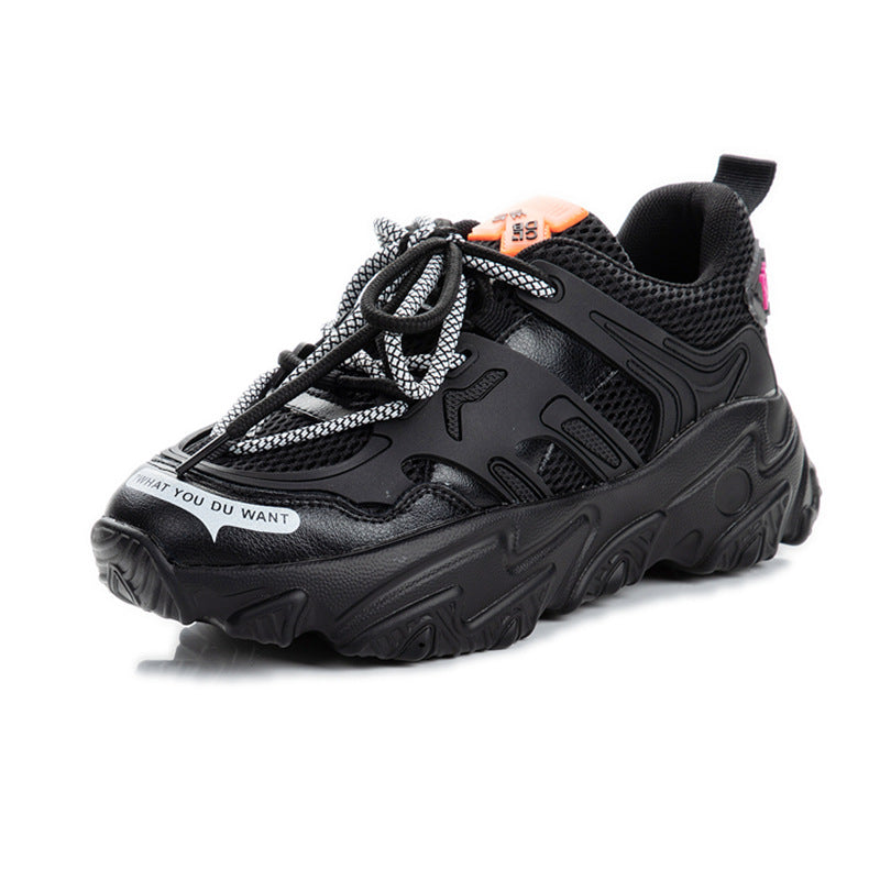 Women's Genuine Spring High Comfortable Heightened Daddy Sneakers