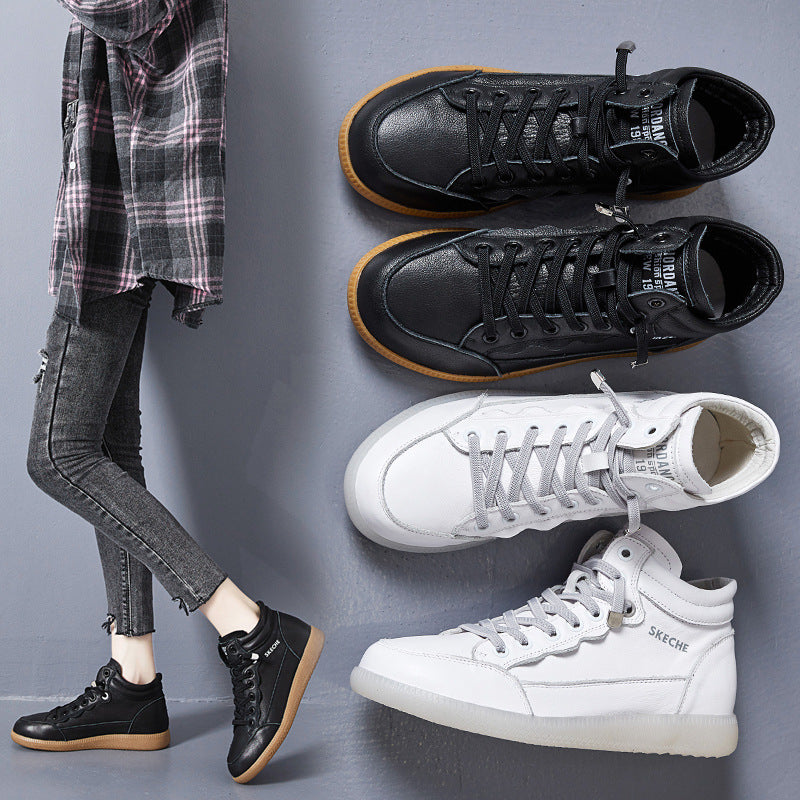 Women's Slip-on Tendon Bottom White Version Soft Sneakers