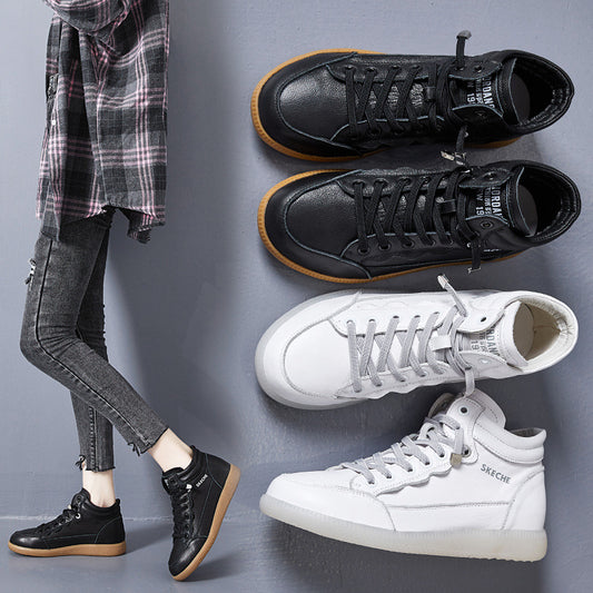 Women's Slip-on Tendon Bottom White Version Soft Sneakers