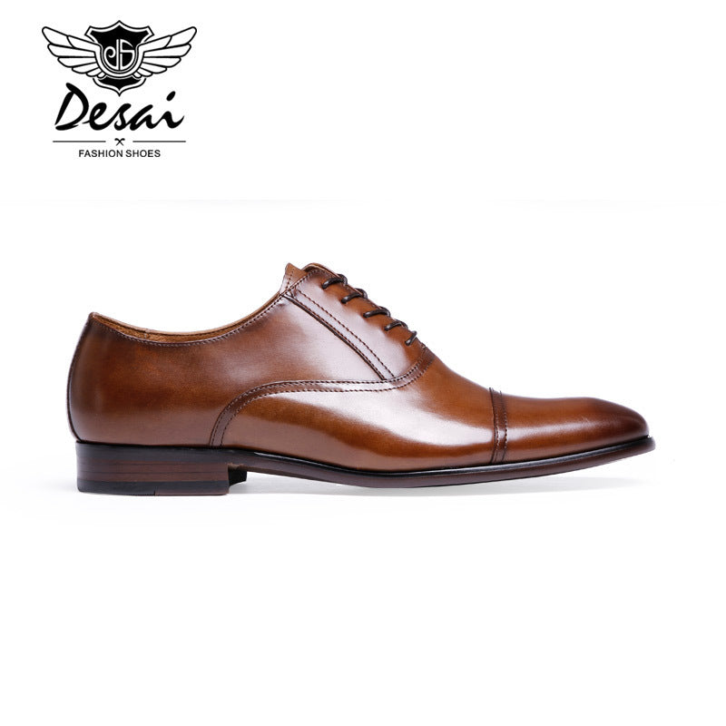Men's Desai Oxford Dress Cap Toe Lace Sneakers