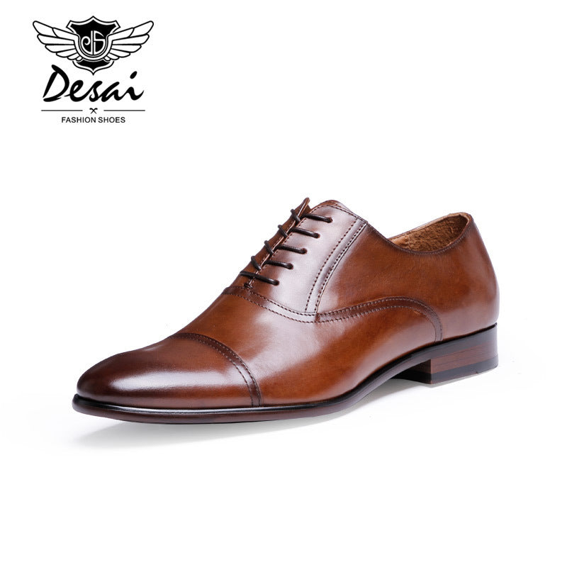 Men's Desai Oxford Dress Cap Toe Lace Sneakers