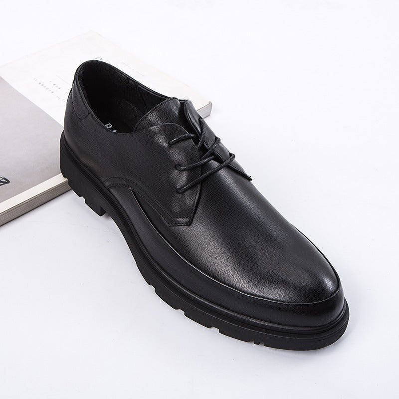 Men's Limited Sizes Special Offer Platform Plus Leather Shoes