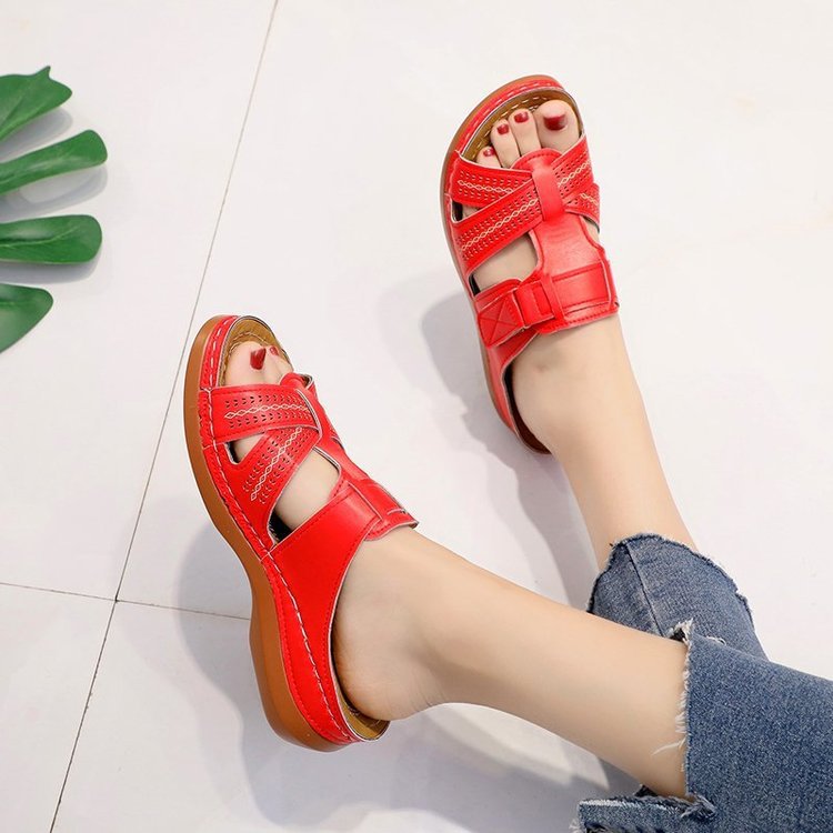 Women's Summer Plus Size For Retro Fashion Sandals