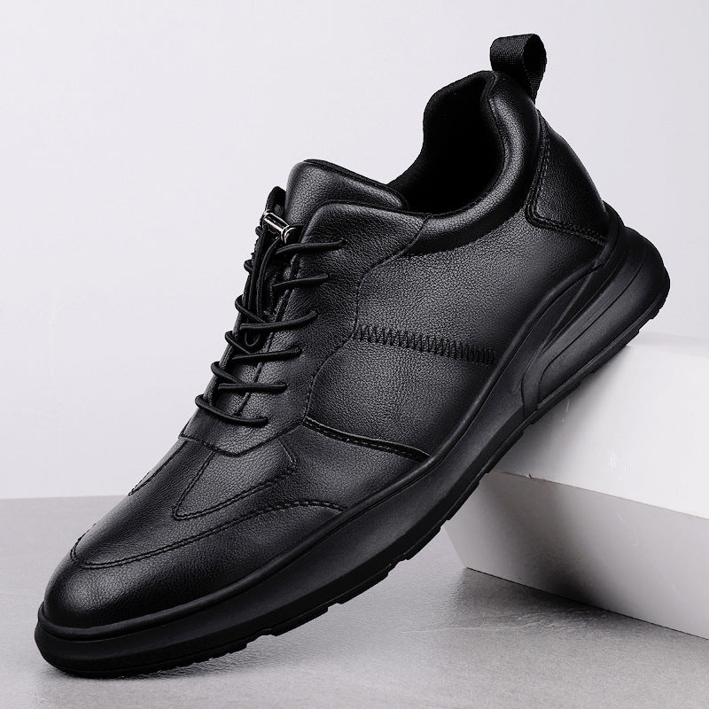 Men's Autumn Height Increasing Trendy Breathable Invisible Men's Sports Shoes