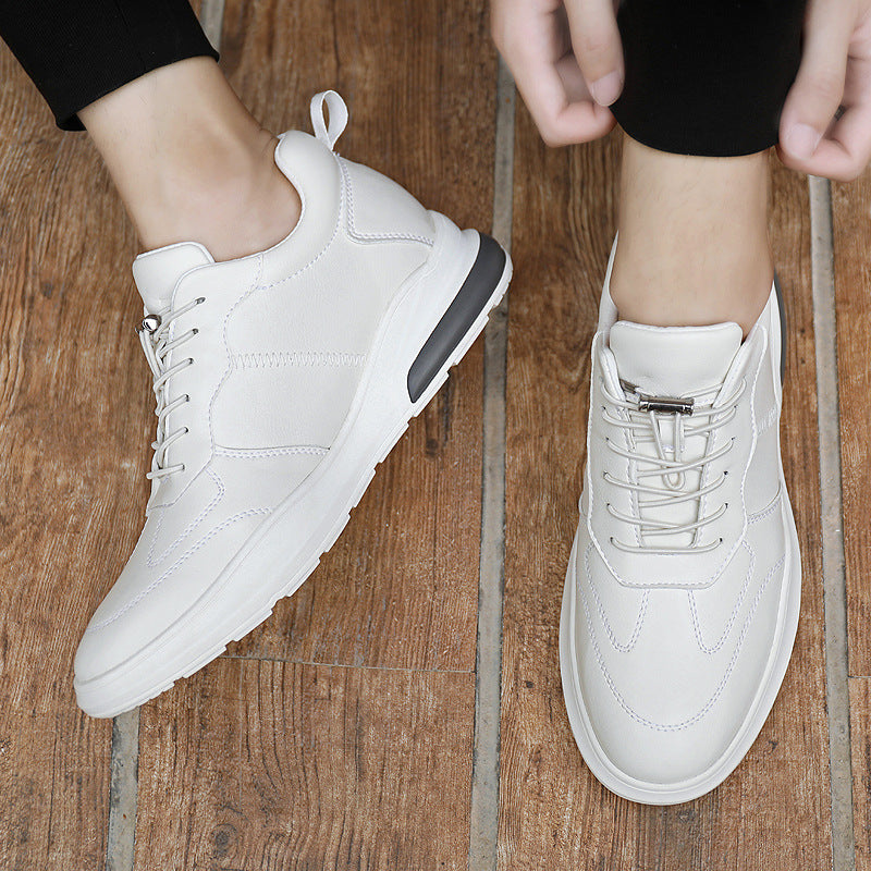 Men's Autumn Height Increasing Trendy Breathable Invisible Men's Sports Shoes