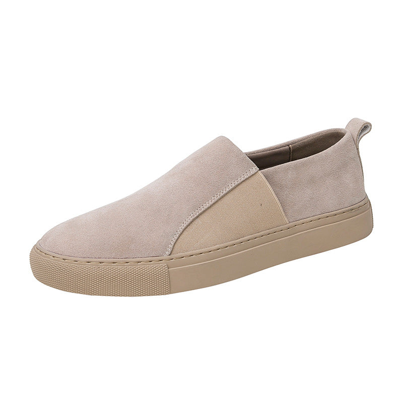 Men's Autumn Fashion Low Top Cowhide Monk Casual Shoes