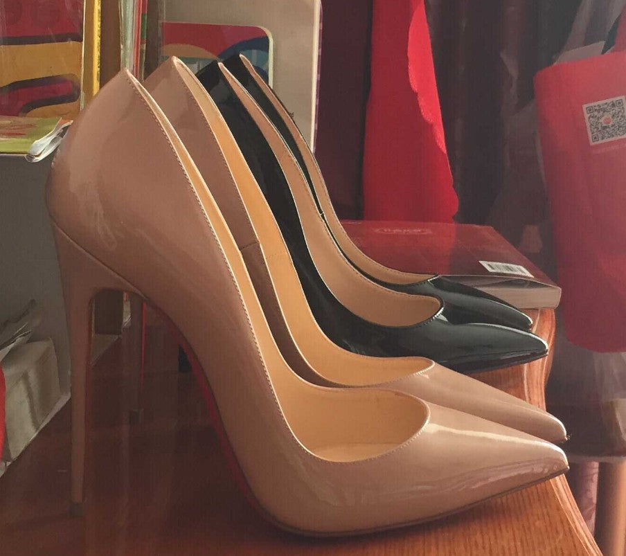Women's Sexy Nightclub Large Size Pointed High Stiletto Women's Fashion Shoes