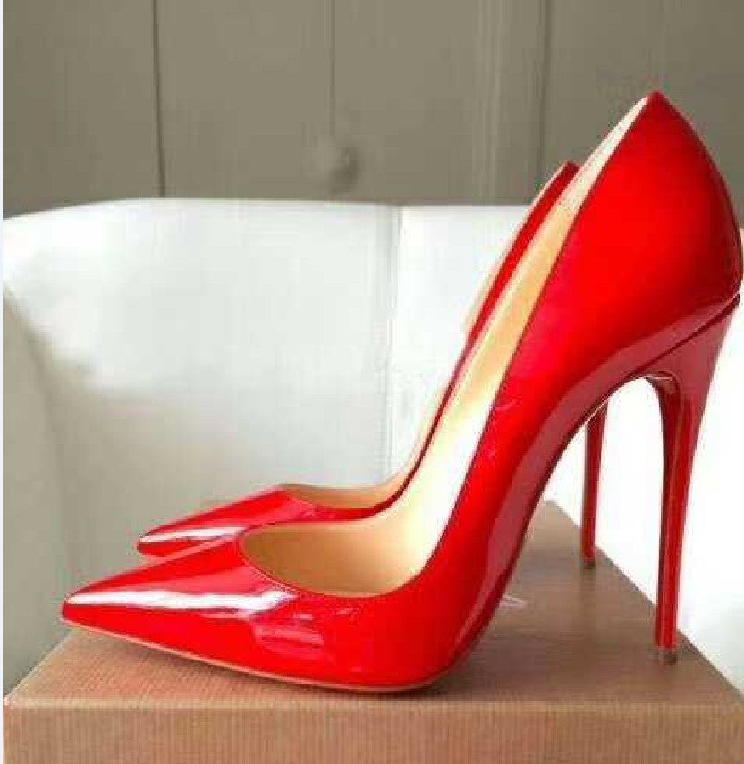 Women's Sexy Nightclub Large Size Pointed High Stiletto Women's Fashion Shoes