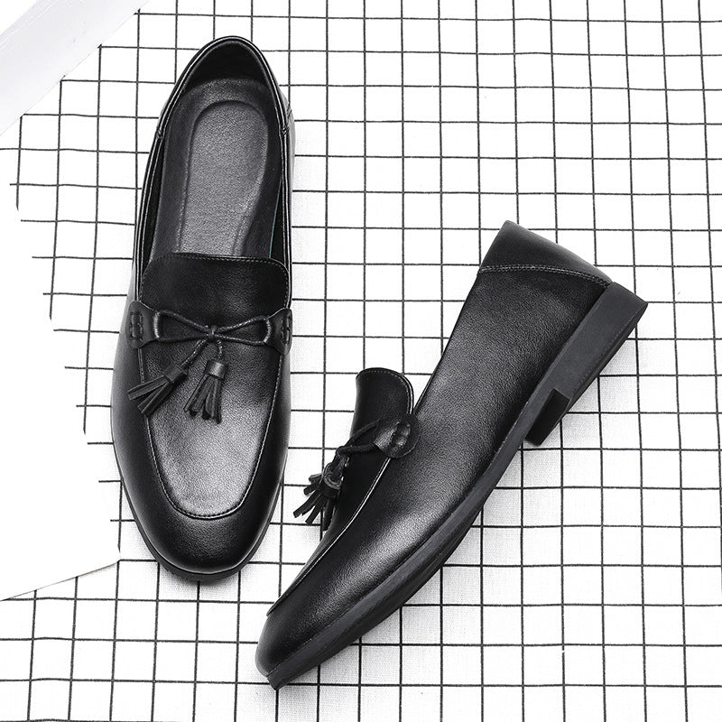 Men's Korean Style Slip-on British Trendy Men's Casual Shoes