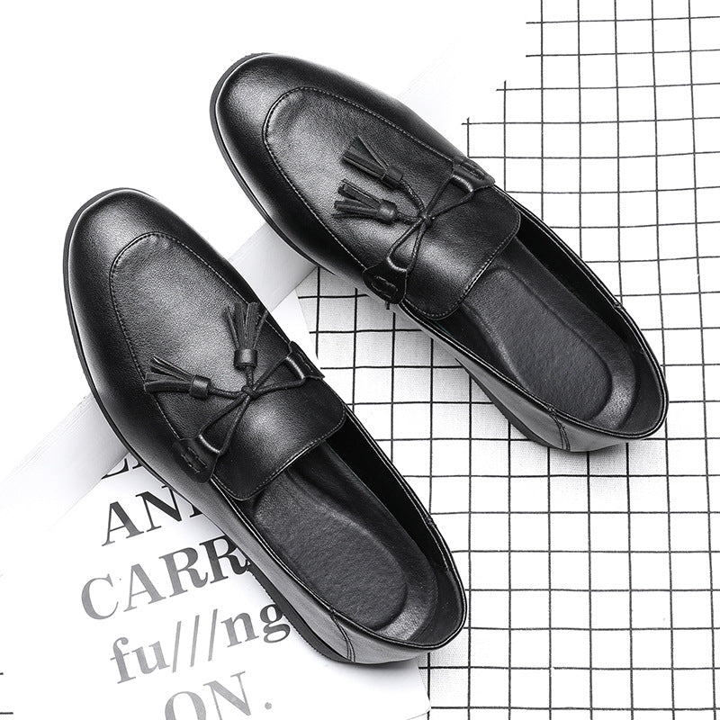 Men's Korean Style Slip-on British Trendy Men's Casual Shoes