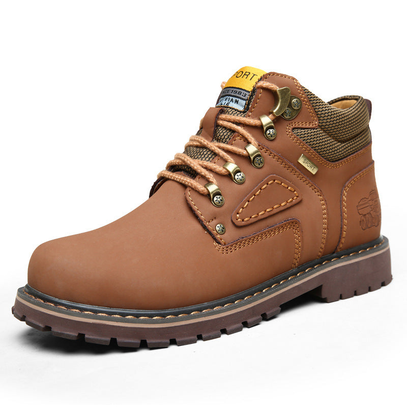Men's Autumn Short British Style Trendy Martin Men's Shoes