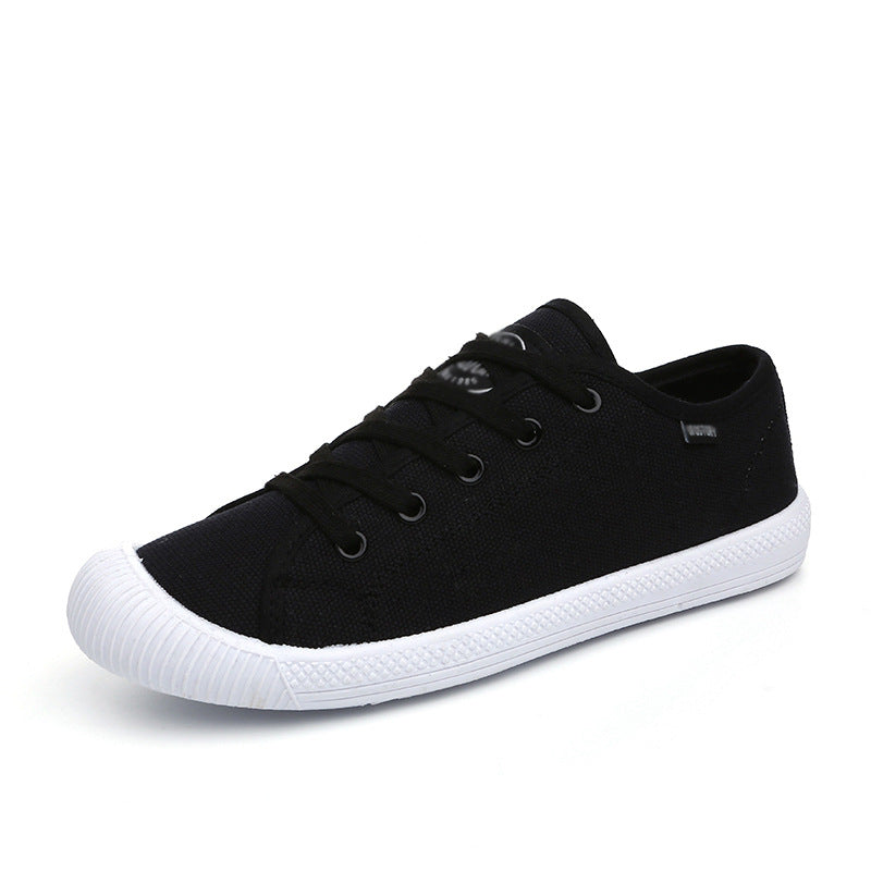 Shell Toe Unisex Korean Style White Canvas Shoes