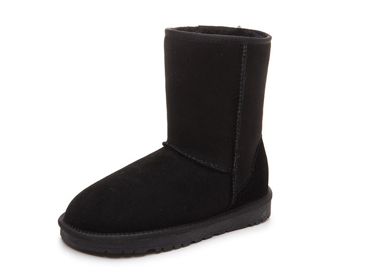 Women's Fur Winter Warm Thickened Wool Female Snow Boots