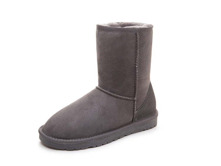 Women's Fur Winter Warm Thickened Wool Female Snow Boots