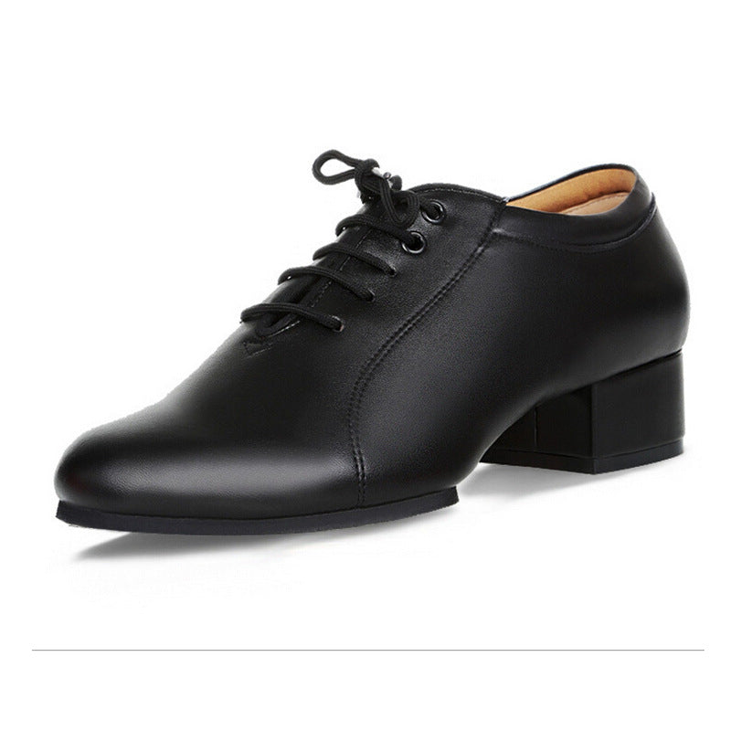 Men's Dancing Square Dance Ballroom National Standard Two Points Modern Men's Casual Shoes