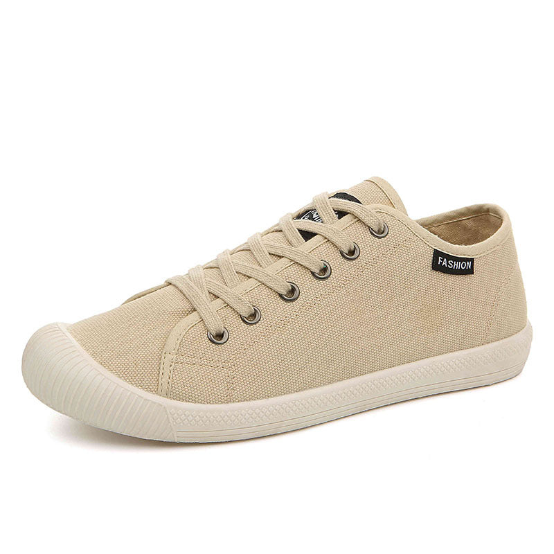 Shell Toe Unisex Korean Style White Canvas Shoes