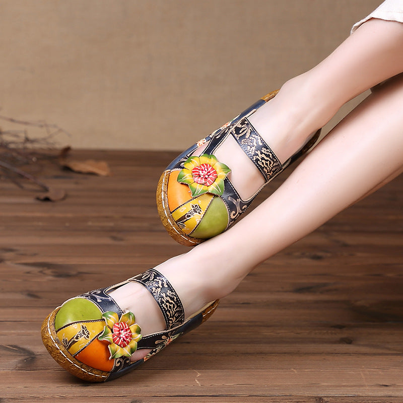 Women's Breathable Comfortable Ethnic Style High Quality Women's Shoes