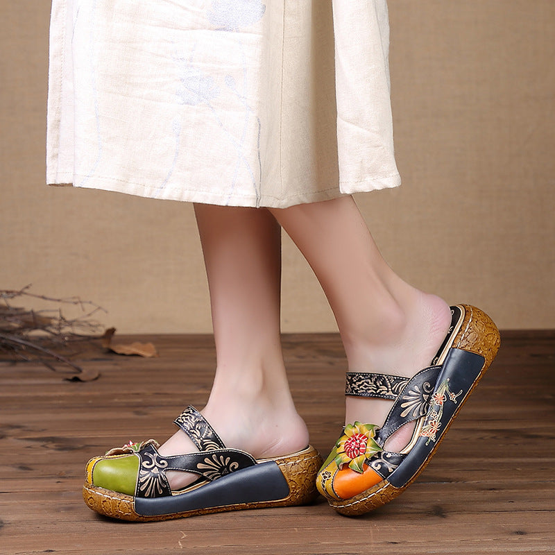 Women's Breathable Comfortable Ethnic Style High Quality Women's Shoes