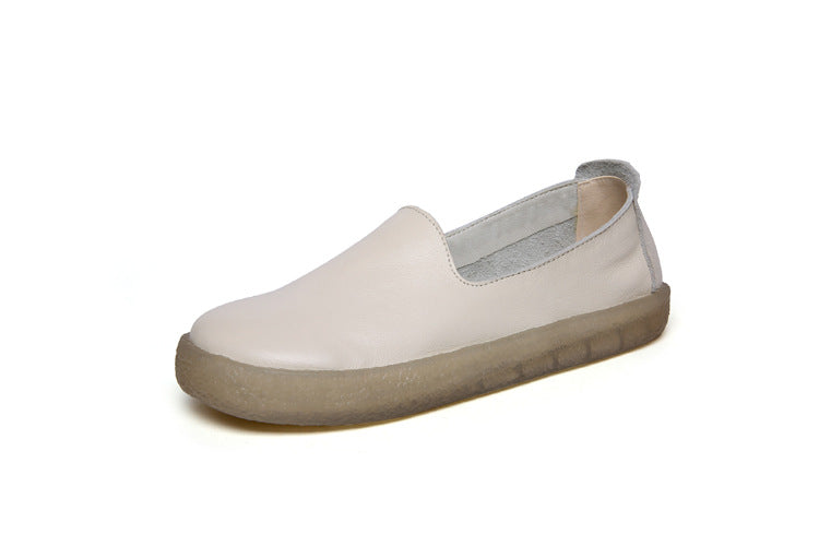 Women's Surface Tendon Sole Comfortable Pregnant Round Casual Shoes