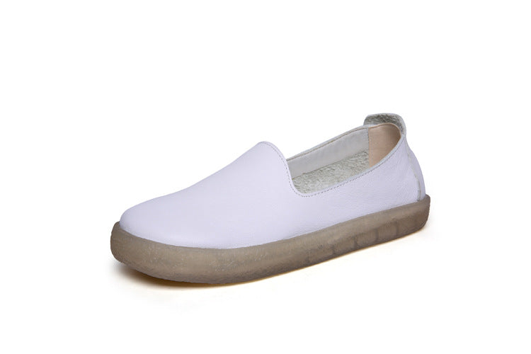 Women's Surface Tendon Sole Comfortable Pregnant Round Casual Shoes