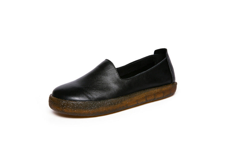 Women's Surface Tendon Sole Comfortable Pregnant Round Casual Shoes