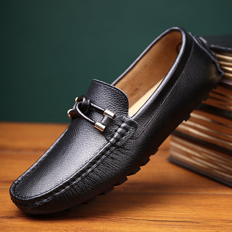 Men's British Style Lazy Slip On Breathable Men's Casual Shoes