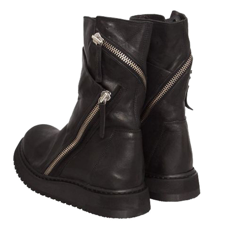 Men's Style Trendy Martin Winter Warm Stool Boots