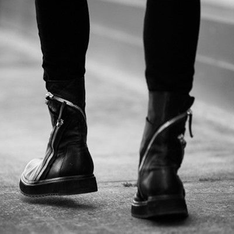 Men's Style Trendy Martin Winter Warm Stool Boots