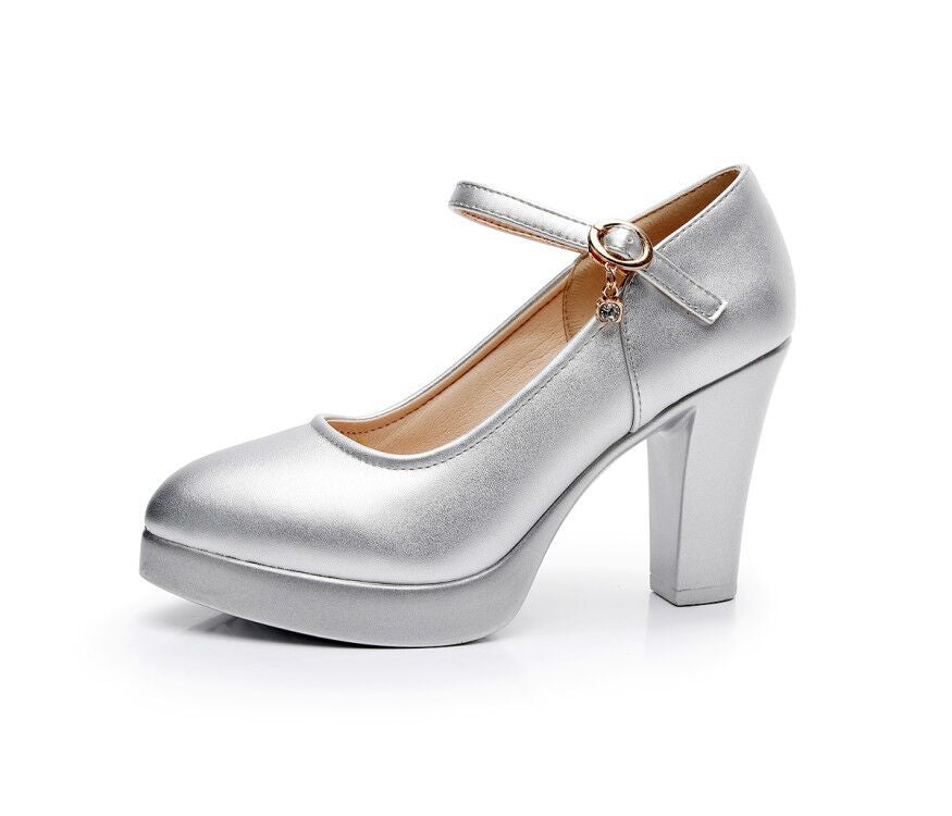 Women's Cheongsam Catwalk High Chunky Waterproof Platform Single Women's Fashion Shoes