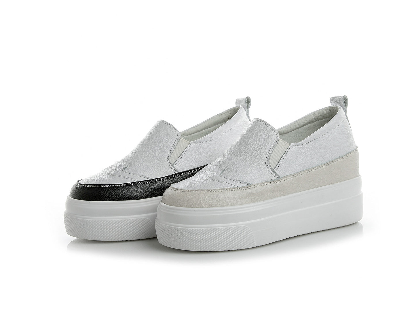 Women's Increasing Insole White Spring Thick-soled Small Women's Casual Shoes