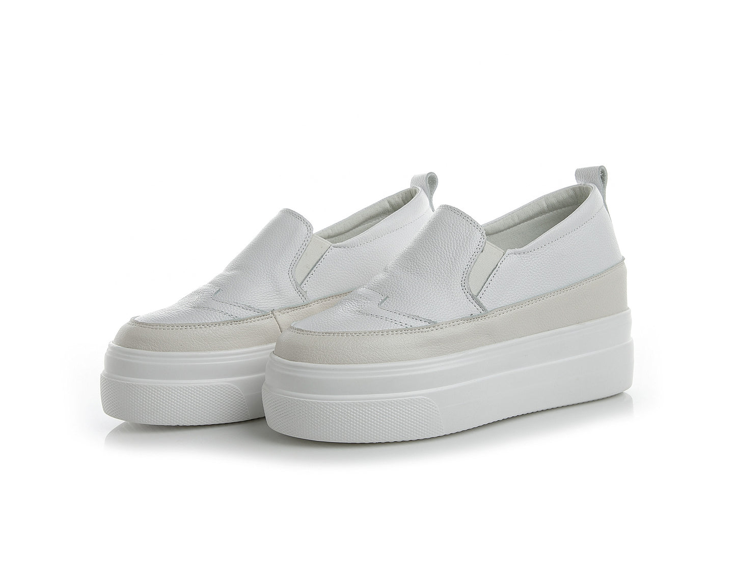 Women's Increasing Insole White Spring Thick-soled Small Women's Casual Shoes