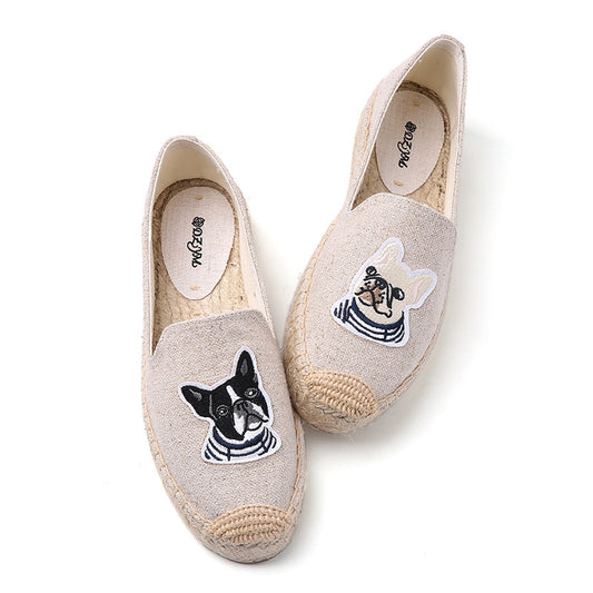 Women's Fisherman Lazy Slip-on Creative Platform Flat Casual Shoes