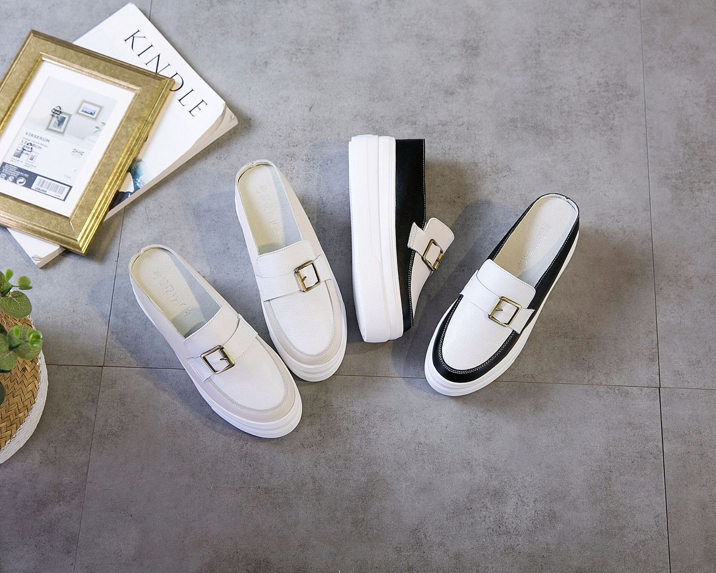 Unique Women's Half Height Increasing Insole Women's Casual Shoes