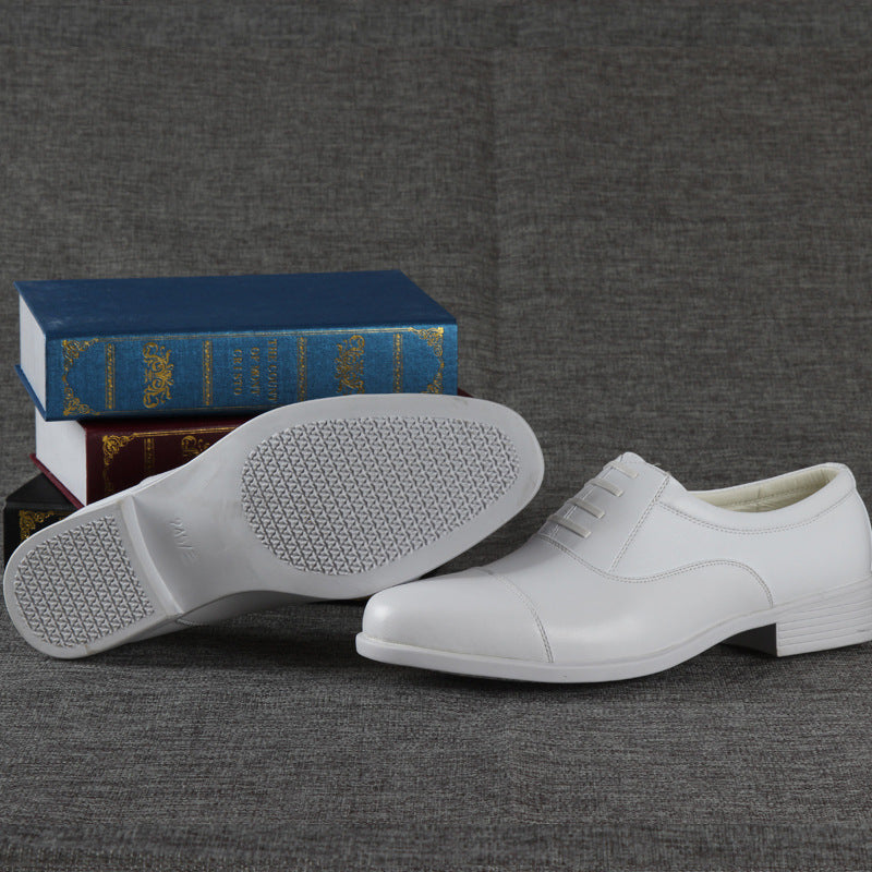 Men's Three Joint Etiquette Performance Formal Wear Leather Shoes