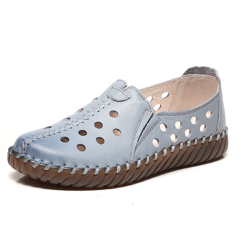 Women's Hole Slip-on Hollow Out Maternity Sandals