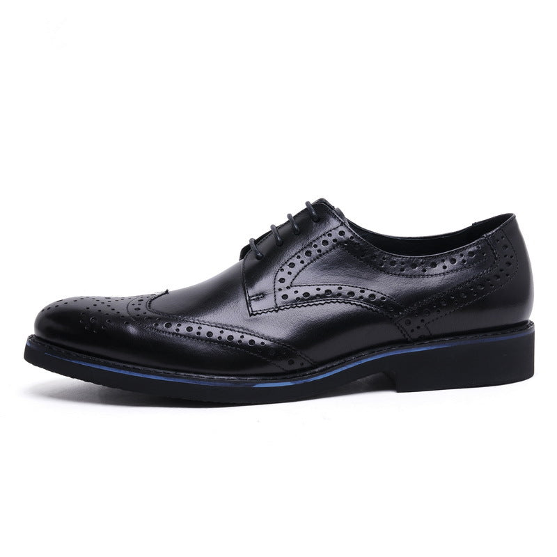Men's British Business Brogue Hollow Pumps Korean Sneakers