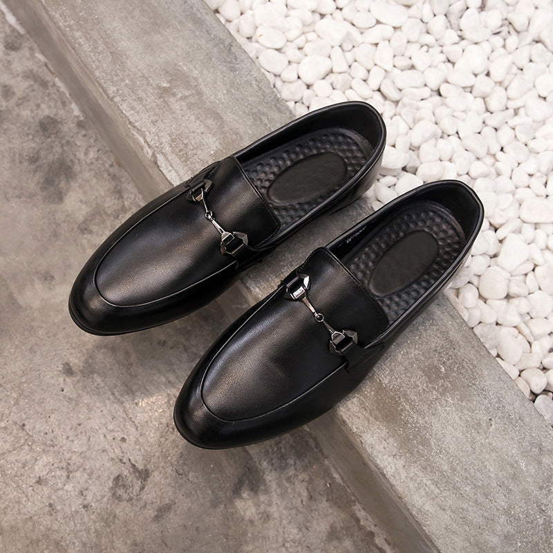 Men's Summer Soft Bottom British Pointed Men's Shoes