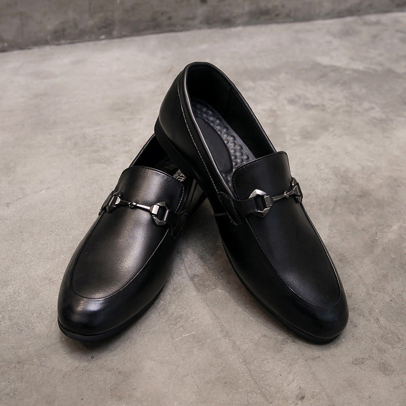 Men's Summer Soft Bottom British Pointed Men's Shoes