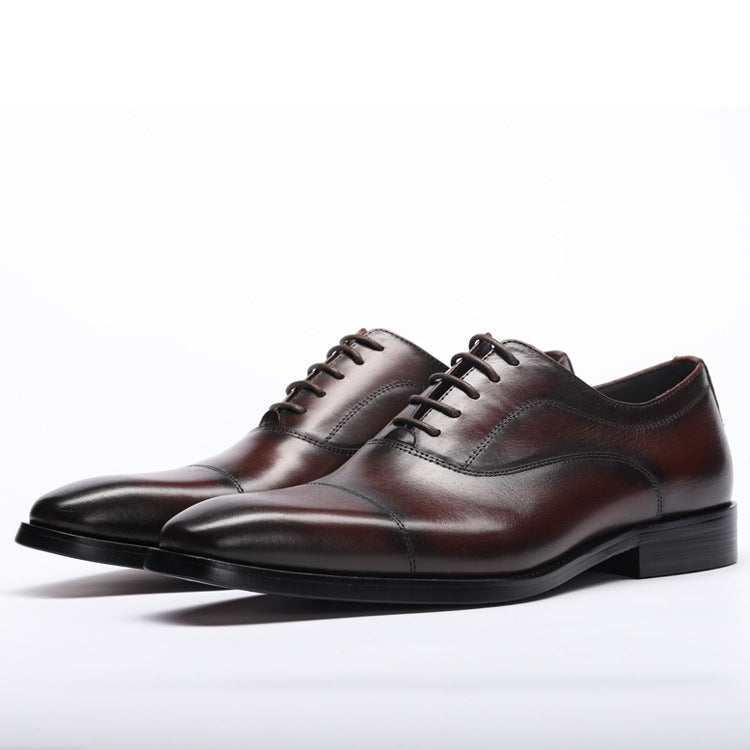 Men's Wear Square Toe Three Joint Korean Sole Men's Shoes