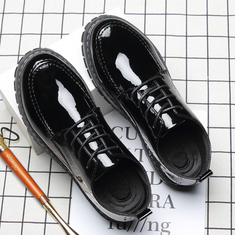 Men's Autumn Fashionable Small Board Waterproof Martin Casual Shoes