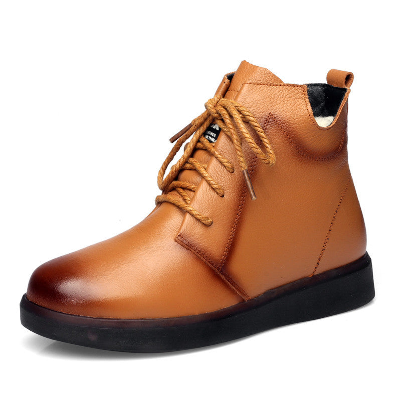 Women's Warm Booties Soft Bottom Wool Cotton Women's Shoes