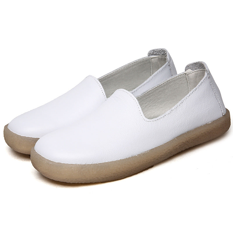 Women's Surface Tendon Sole Comfortable Pregnant Round Casual Shoes