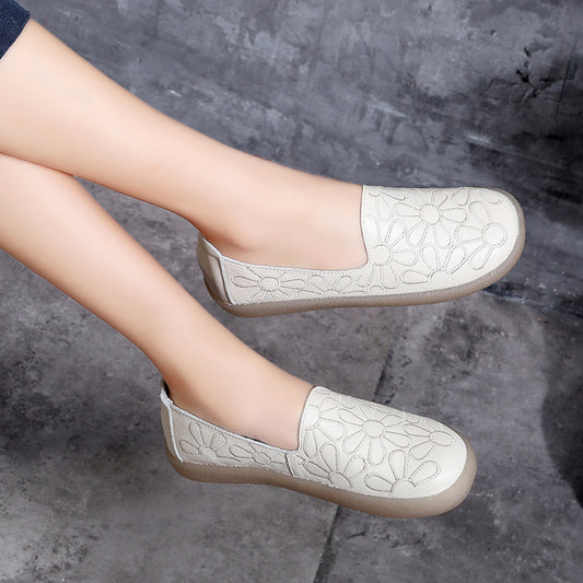 Women's Soft Bottom Artistic Style Genuine Extra Casual Shoes