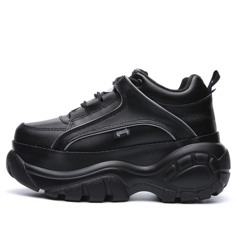 Women's Platform Caramel Milk Tea Daddy Hidden Women's Casual Shoes