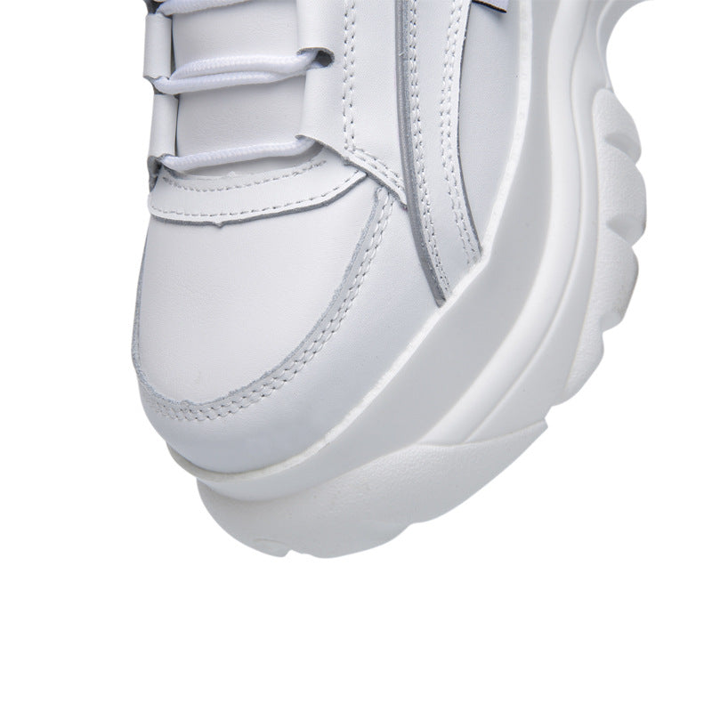 Women's Platform Caramel Milk Tea Daddy Hidden Women's Casual Shoes