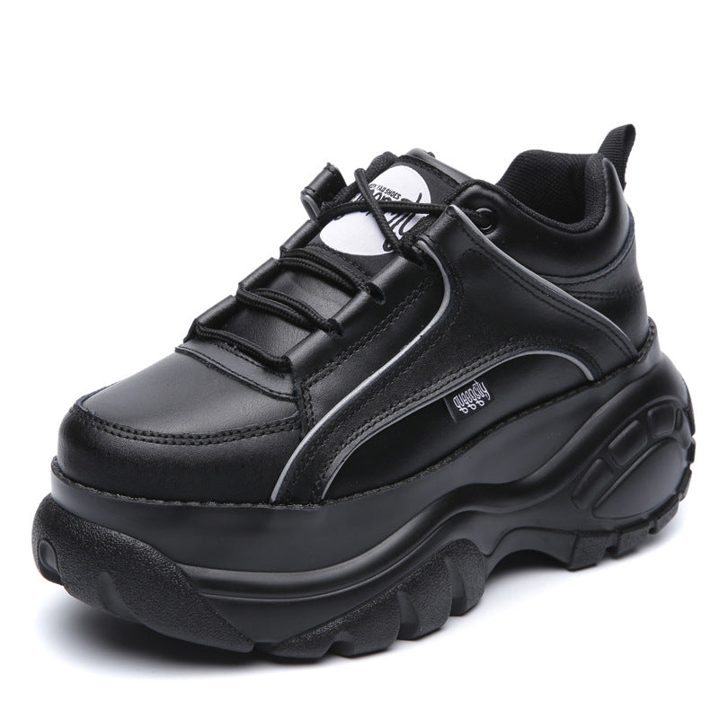 Women's Platform Caramel Milk Tea Daddy Hidden Women's Casual Shoes