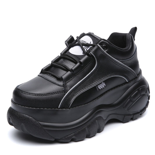 Women's Platform Caramel Milk Tea Daddy Hidden Women's Casual Shoes