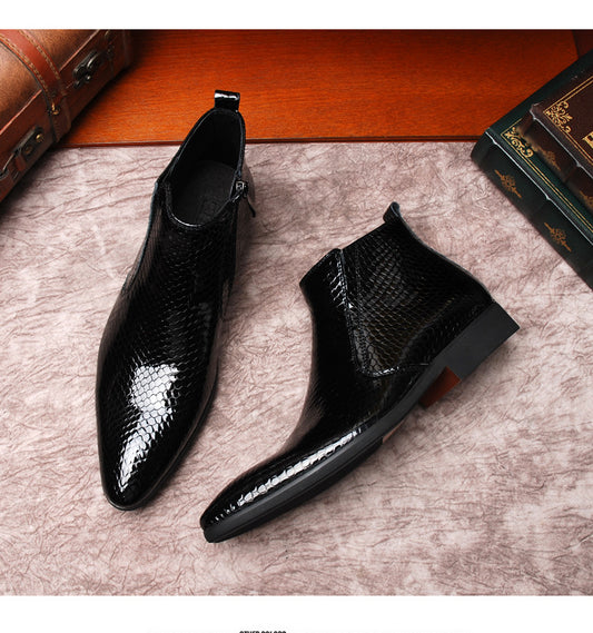 Men's Single-layer European Version Comfortable Youth Elegant Men's Shoes